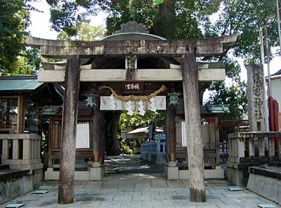 蟻通神社鳥居