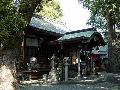 蟻通神社拝殿