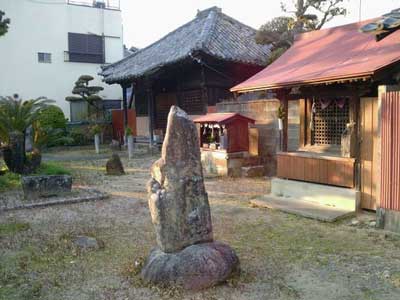 弁慶生誕地の碑
