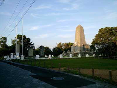 トルコ軍艦遭難慰霊碑