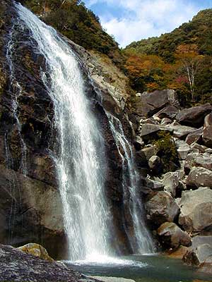 鼻白の滝