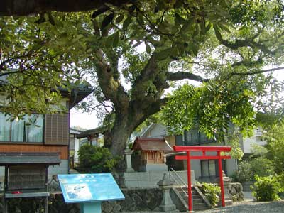 芳養王子跡