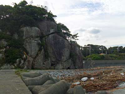 梶鼻王子跡