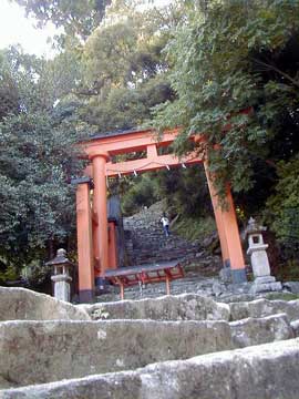 神倉神社石段