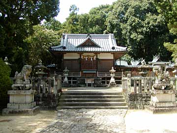 川上神社拝殿