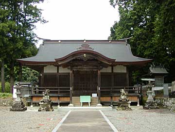 珠簾神社拝殿