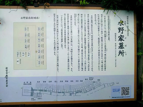 水野家墓所 熊野の観光名所