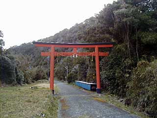 雷公神社一の鳥居