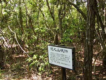 竜神山城跡