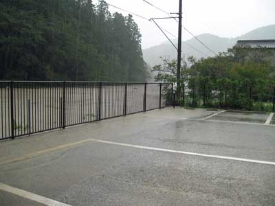 本宮地区の浸水