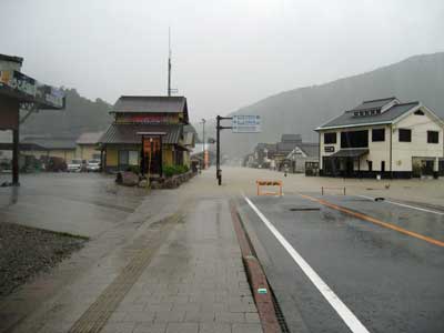 本宮地区の浸水