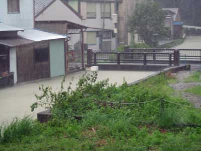 本宮地区の浸水