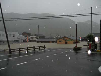 本宮地区の浸水