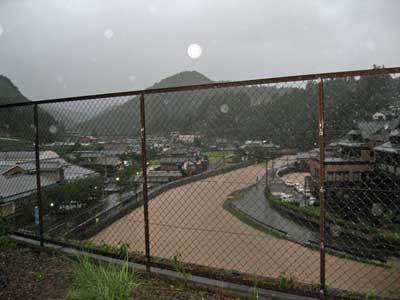 本宮地区の浸水