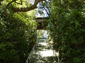 豊秋津神社石段