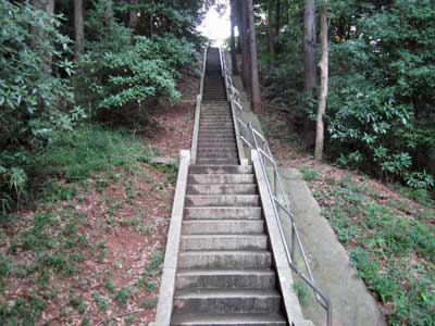 白山神社参道