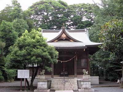 白山神社拝殿