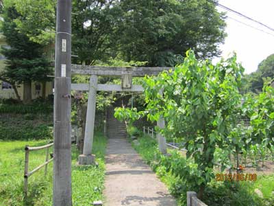 六社宮一の鳥居