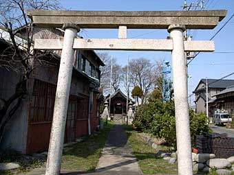 熊野社鳥居