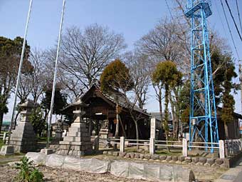 熊野社遠景