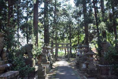 熊野神社境内