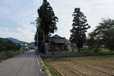 熊野神社遠景