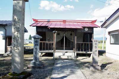 熊野神社拝殿