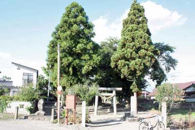 熊野神社遠景