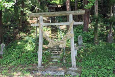 熊野神社鳥居