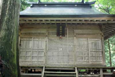 熊野神社拝殿