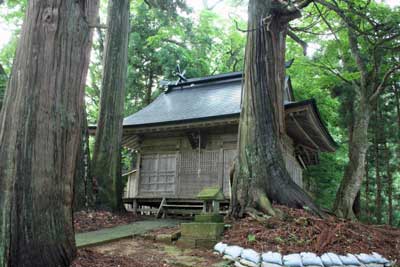 熊野神社拝殿