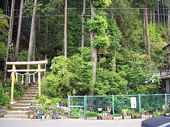 熊野神社遠景