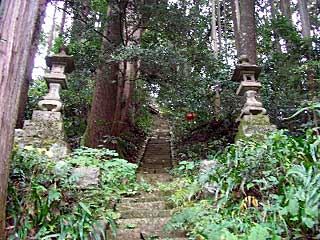 熊野神社参道