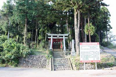 熊野神社遠景