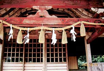 熊野神社拝殿