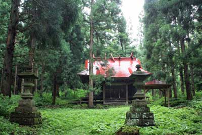 熊野神社拝殿