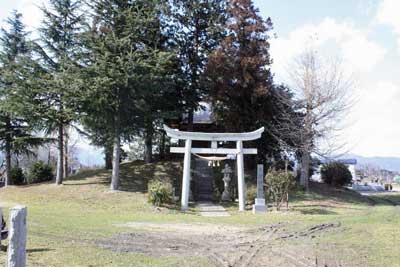 熊野神社遠景