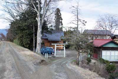 熊野神社遠景