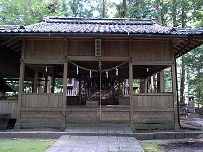 熊野神社拝殿