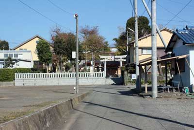 熊野神社遠景