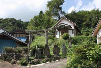 熊野神社遠景