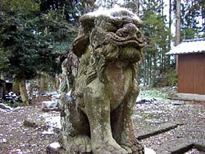 熊野神社狛犬