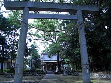 熊野神社遠景