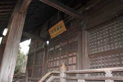 熊野神社拝殿