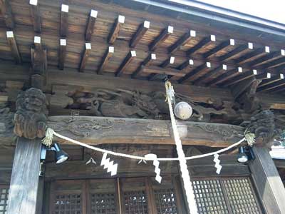 熊野神社拝殿