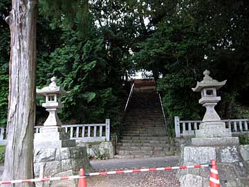 熊野神社遠景