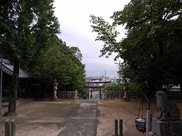 竹谷神社境内