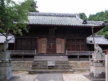 竹谷神社拝殿
