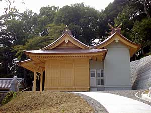 熊野神社横から