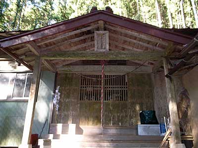 熊野神社拝殿